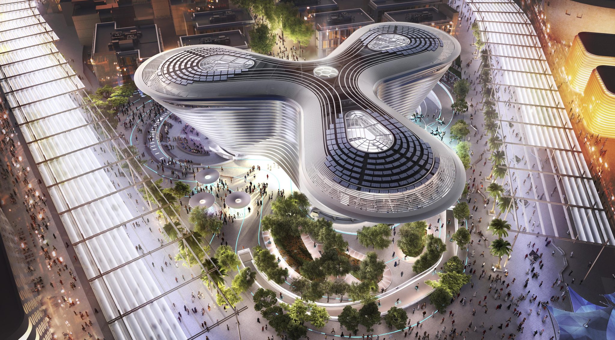 EXPO MOBILITY PAVILLION roofing