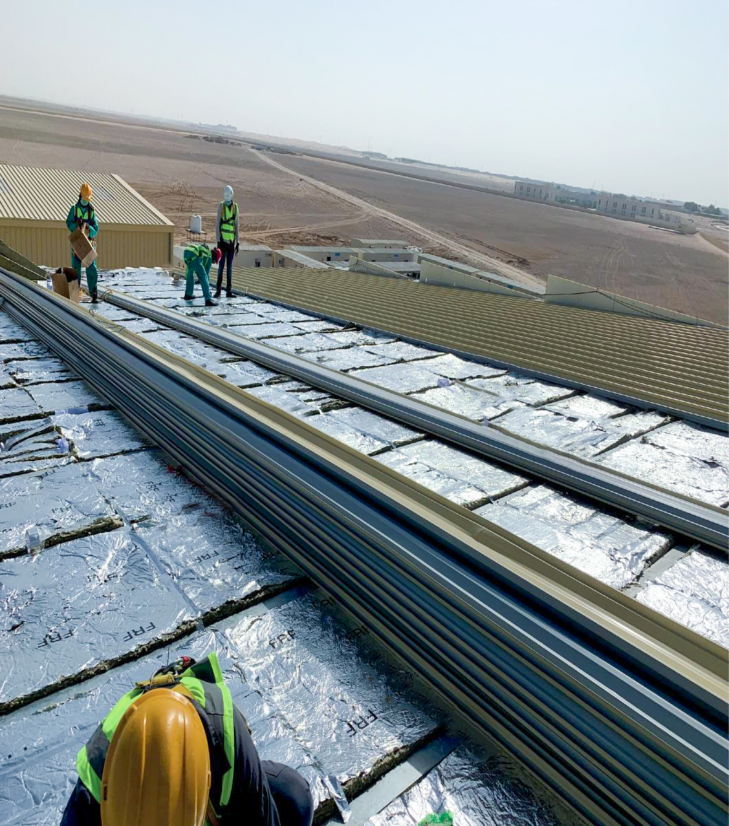 standing seam uae