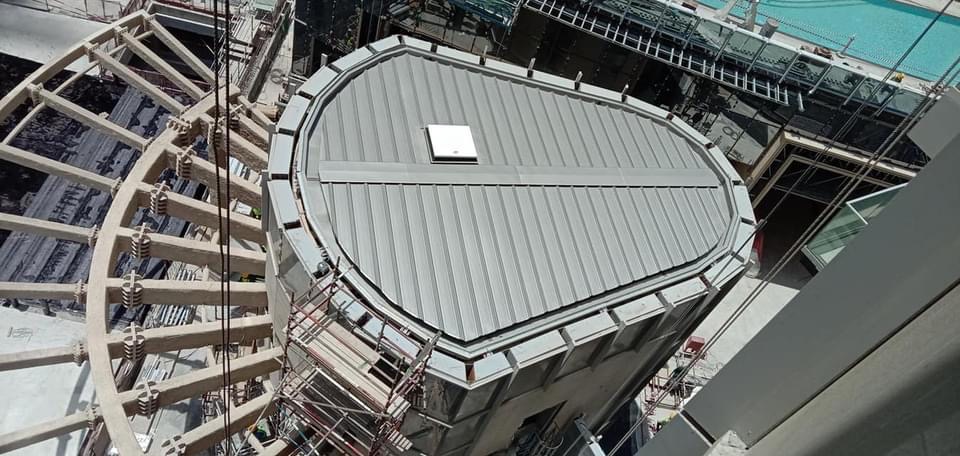 standing seam uae